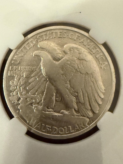1939 S Walking Liberty Half Dollar 90% Silver San Francisco Vintage Coin