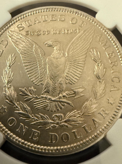 1921 Morgan Silver Dollar 90% Silver USA CoinForgeX Slabbed US Coin