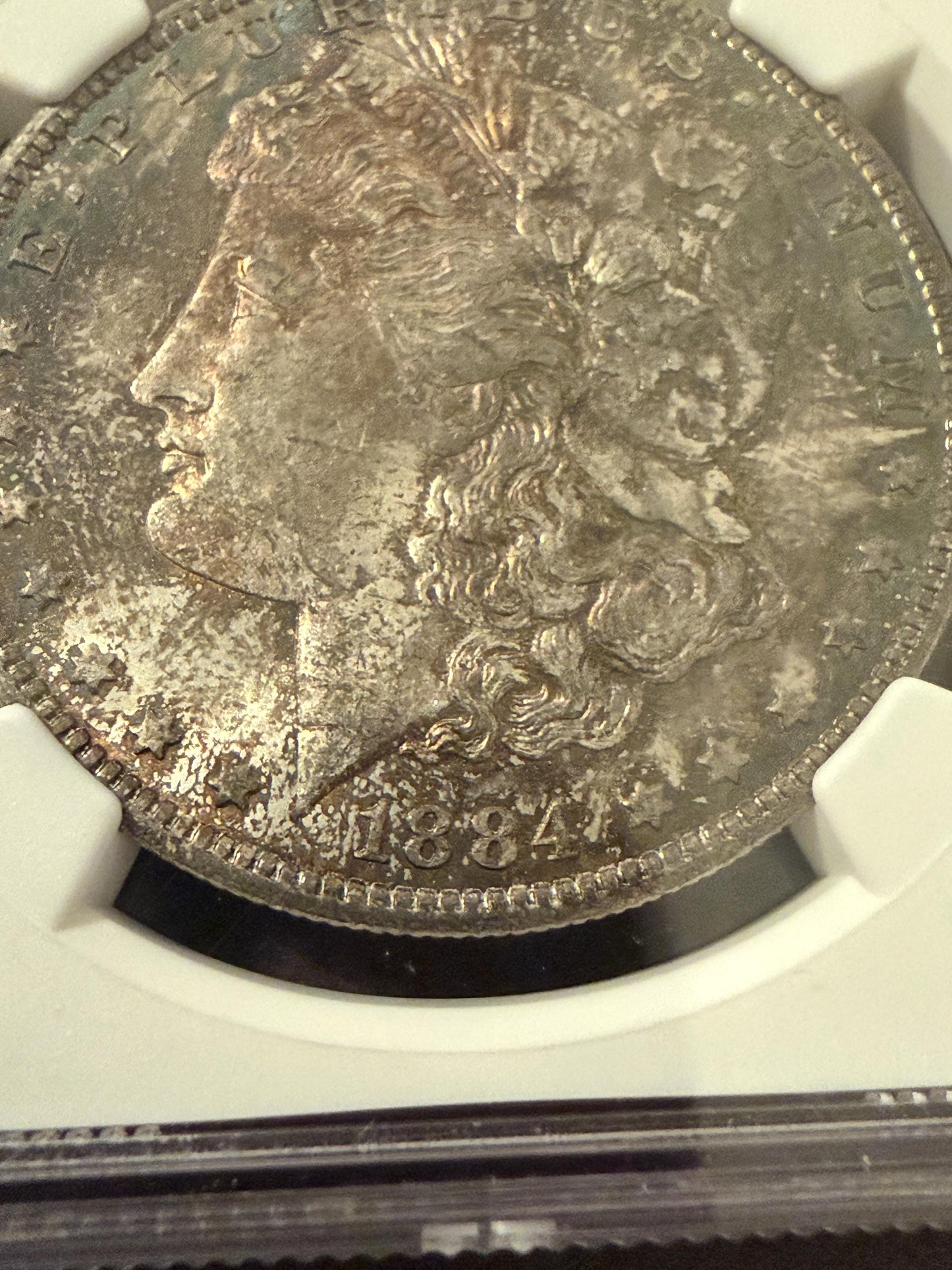 1884-O Morgan Silver Dollar NGC Certified New Orleans Mint US Coin