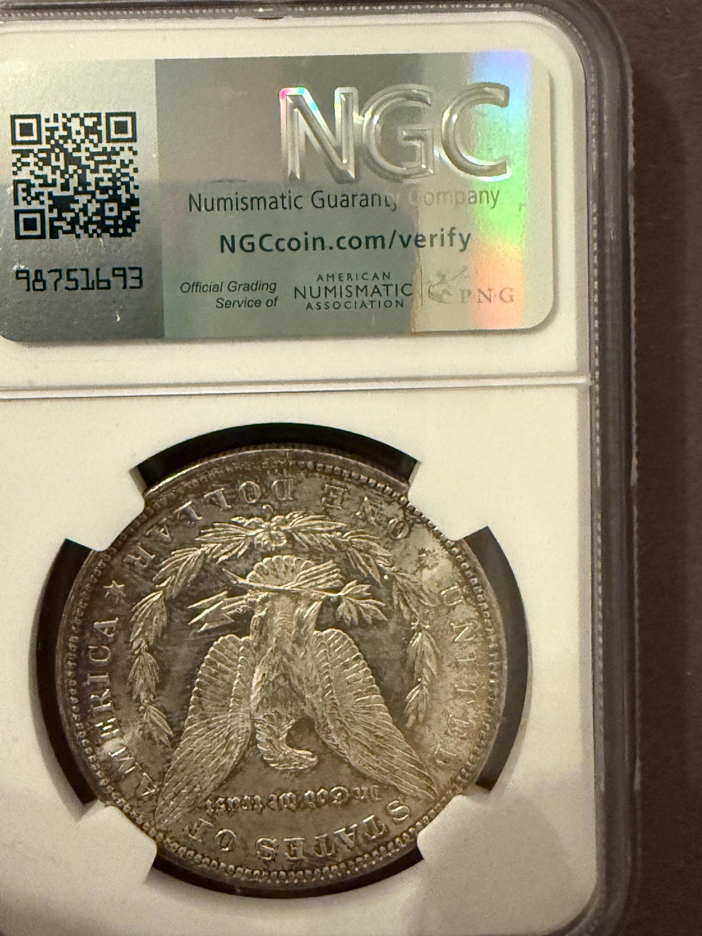 1884-O Morgan Silver Dollar NGC Certified New Orleans Mint US Coin