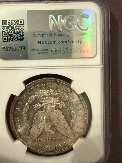 1884-O Morgan Silver Dollar NGC Certified New Orleans Mint US Coin