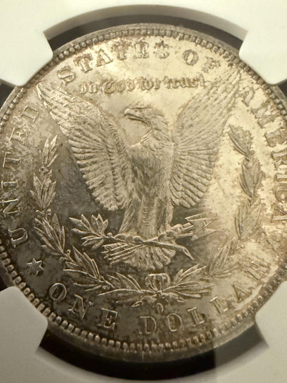 1884-O Morgan Silver Dollar NGC Certified New Orleans Mint US Coin