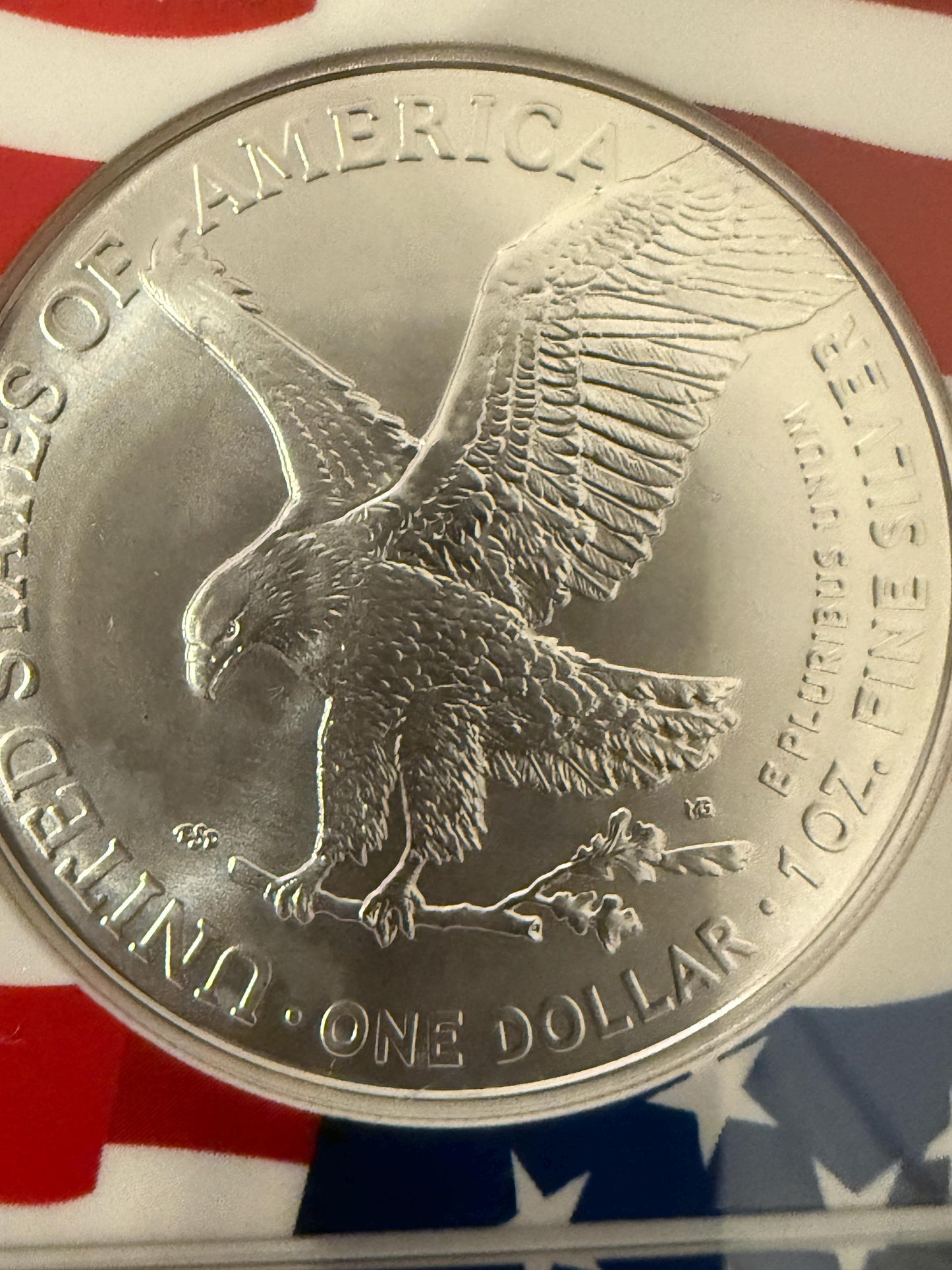 2021 American Silver Eagle Type 2 Landing NGC New Year’s Edition MS Coin