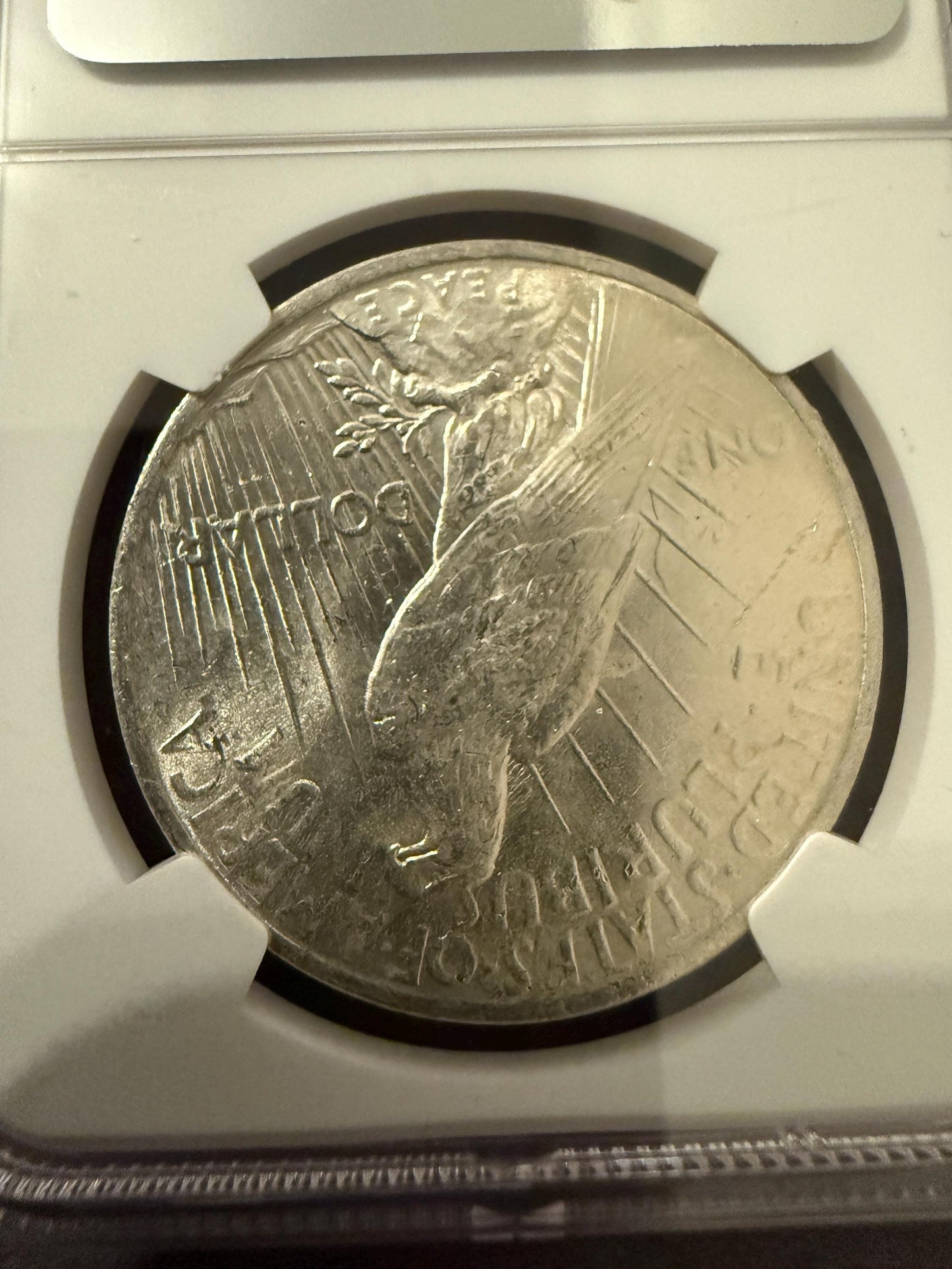 1923 Peace Silver Dollar BU NGC Original Bag Fragment Historic Coin