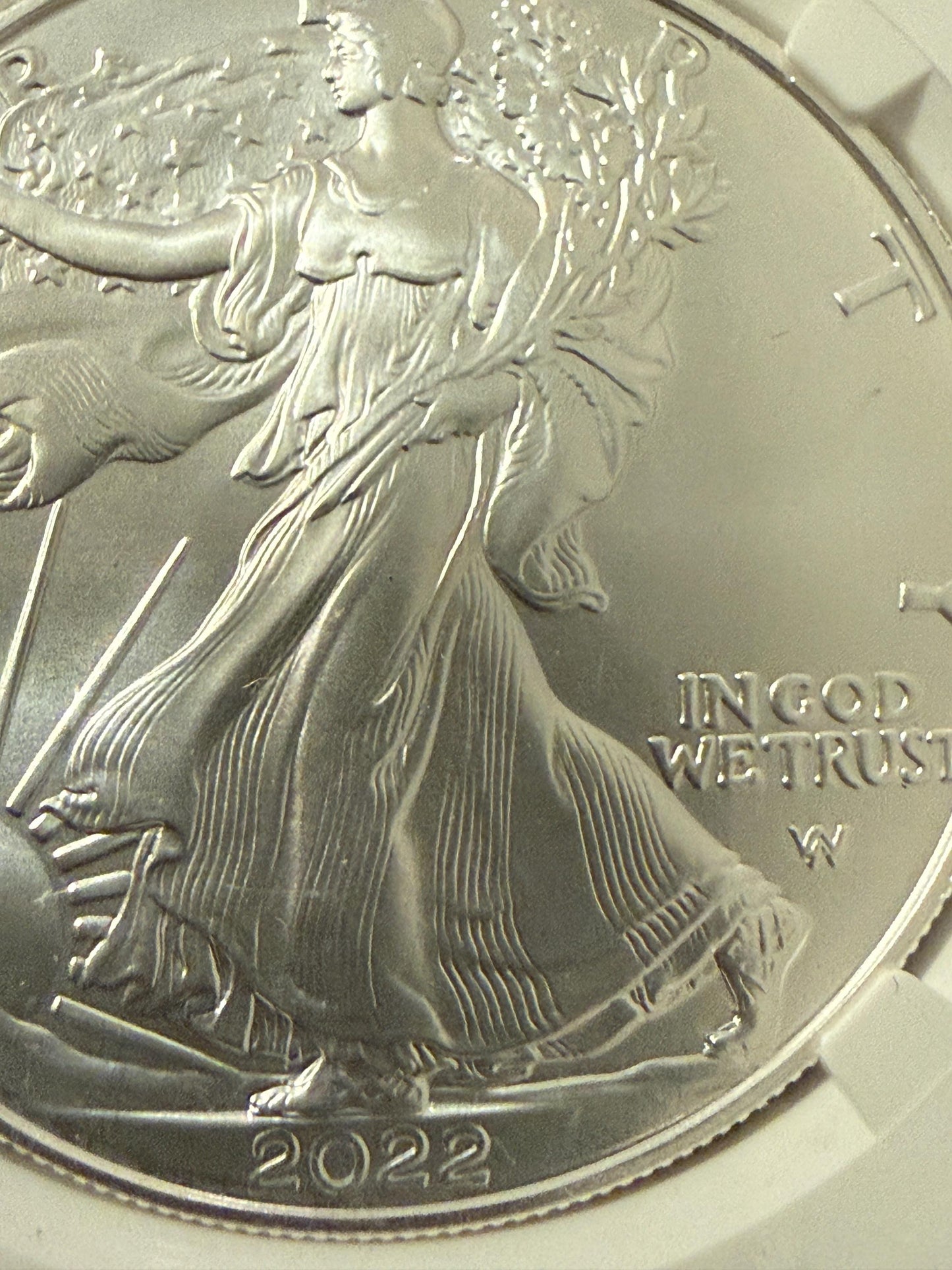 2022 American Silver Eagle NGC Early Releases .999 Fine Silver Coin