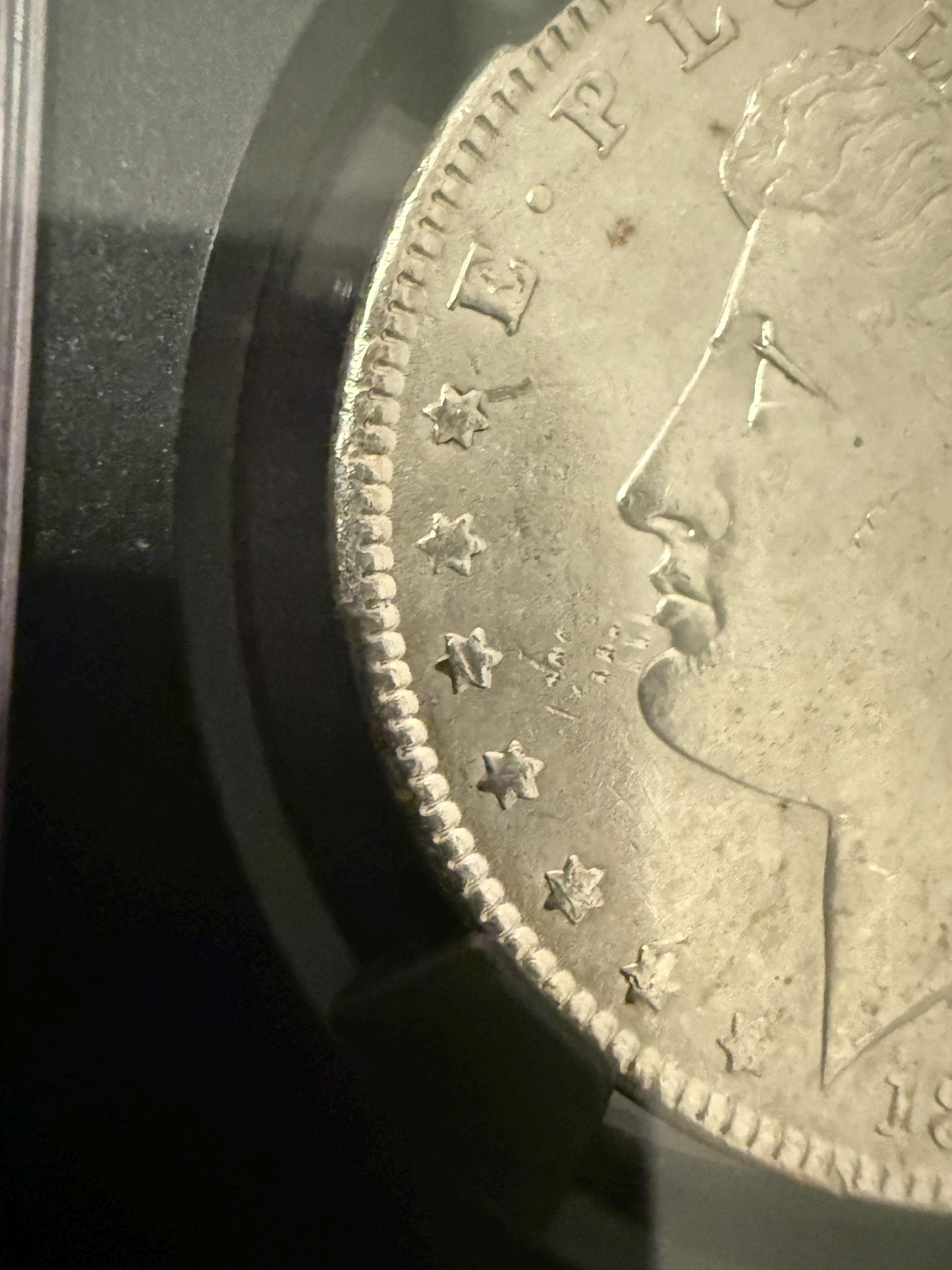 1889 Morgan Silver Dollar BU NGC Holder Original Bag Fragment UNC Coin