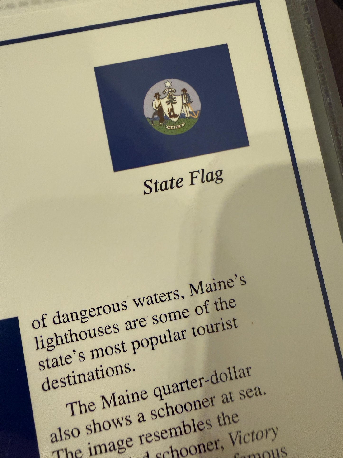 Illinois & Maine Statehood Quarter 2 Pack Real Coins with Stamp Prints Set