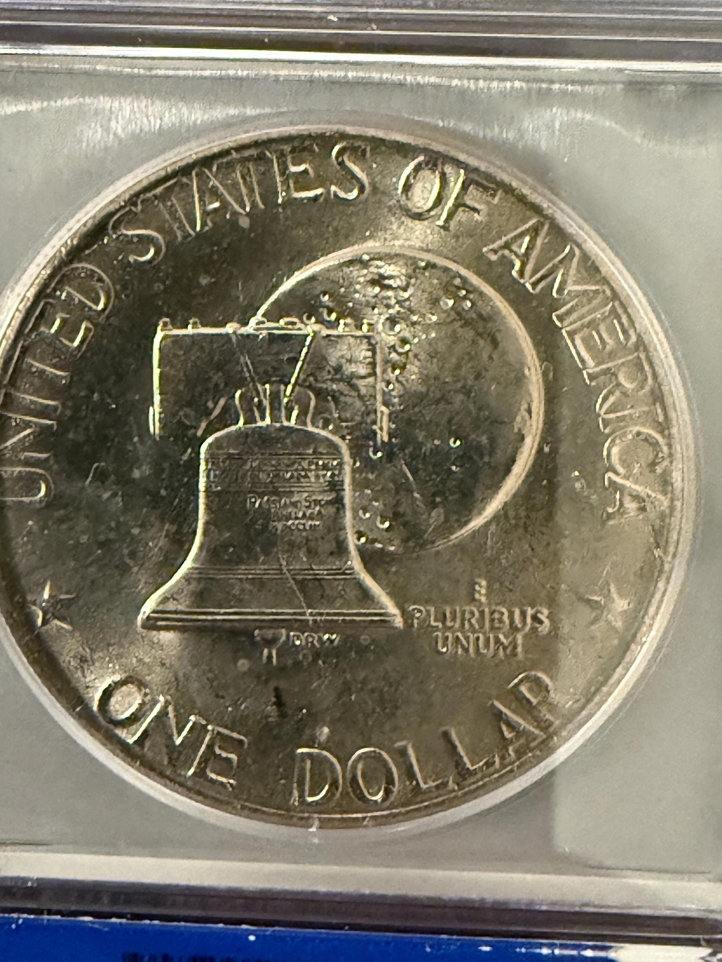 1976 Eisenhower Dollar Type 2 ICG Original Bank Bag Bicentennial Ike