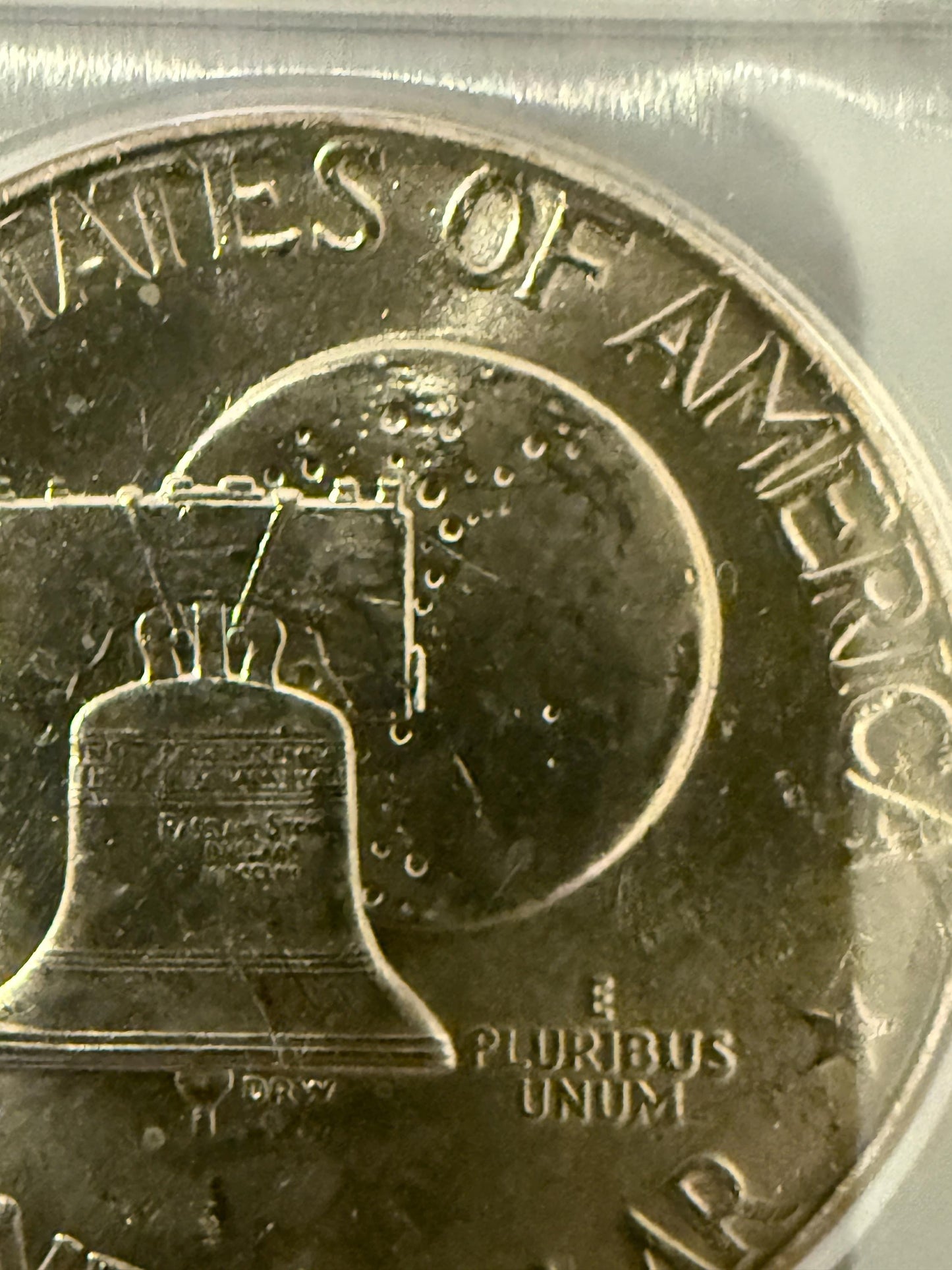 1976 Eisenhower Dollar Type 2 ICG Original Bank Bag Bicentennial Ike