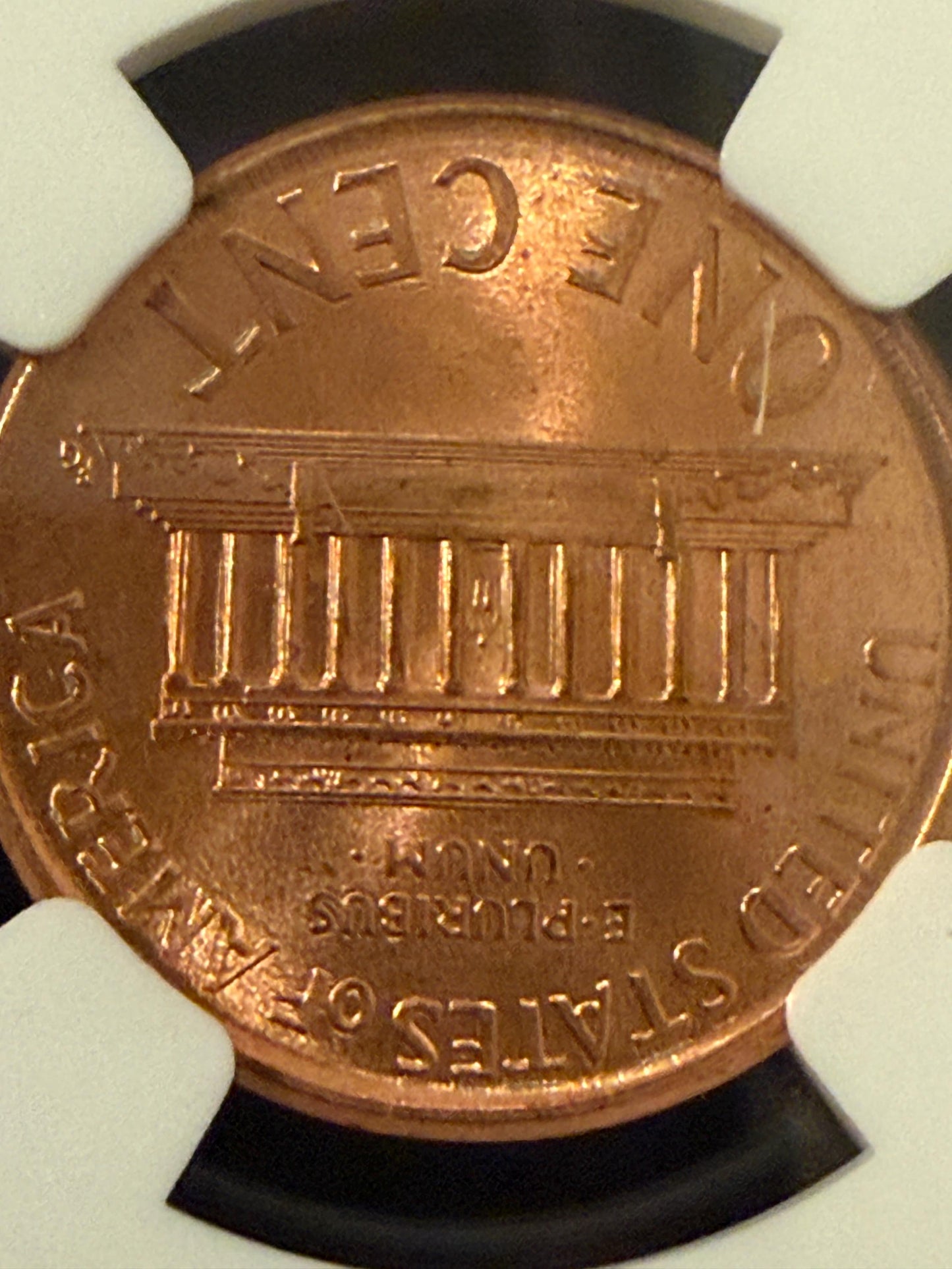 NGC Certified Lincoln Cent Error Trio Off Center Broadstrike Uncirculated