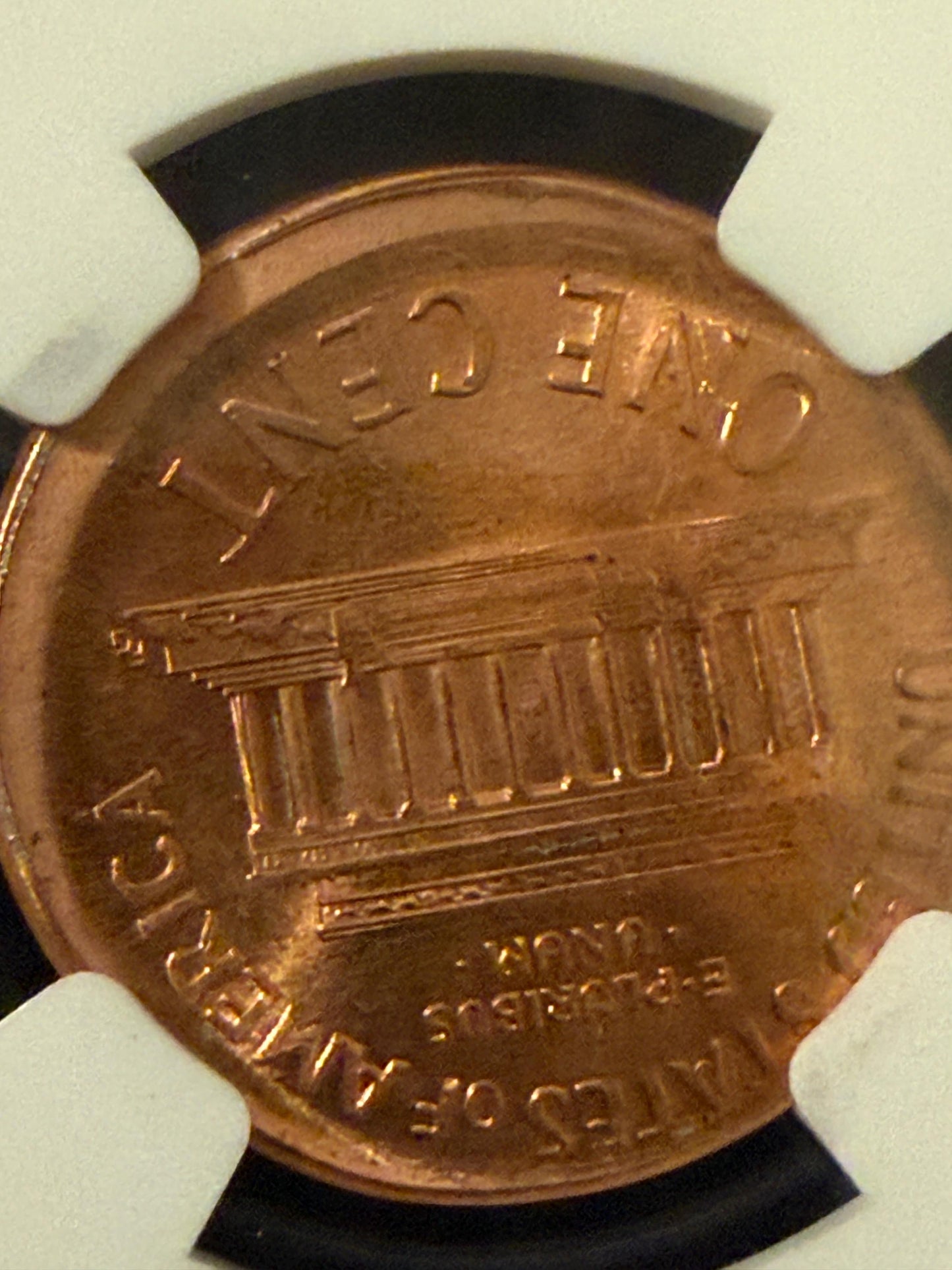 NGC Certified Lincoln Cent Error Trio Off Center Broadstrike Uncirculated