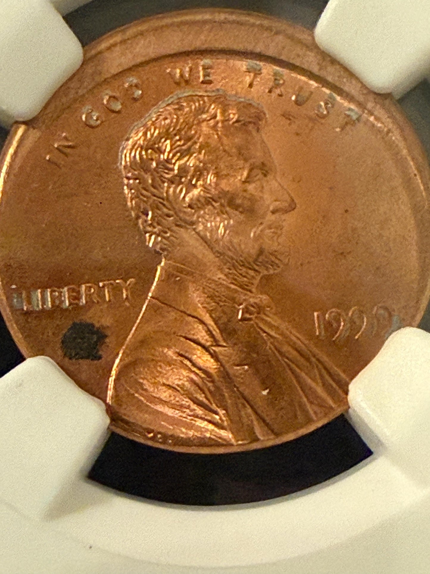 NGC Certified Lincoln Cent Error Trio Off Center Broadstrike Uncirculated