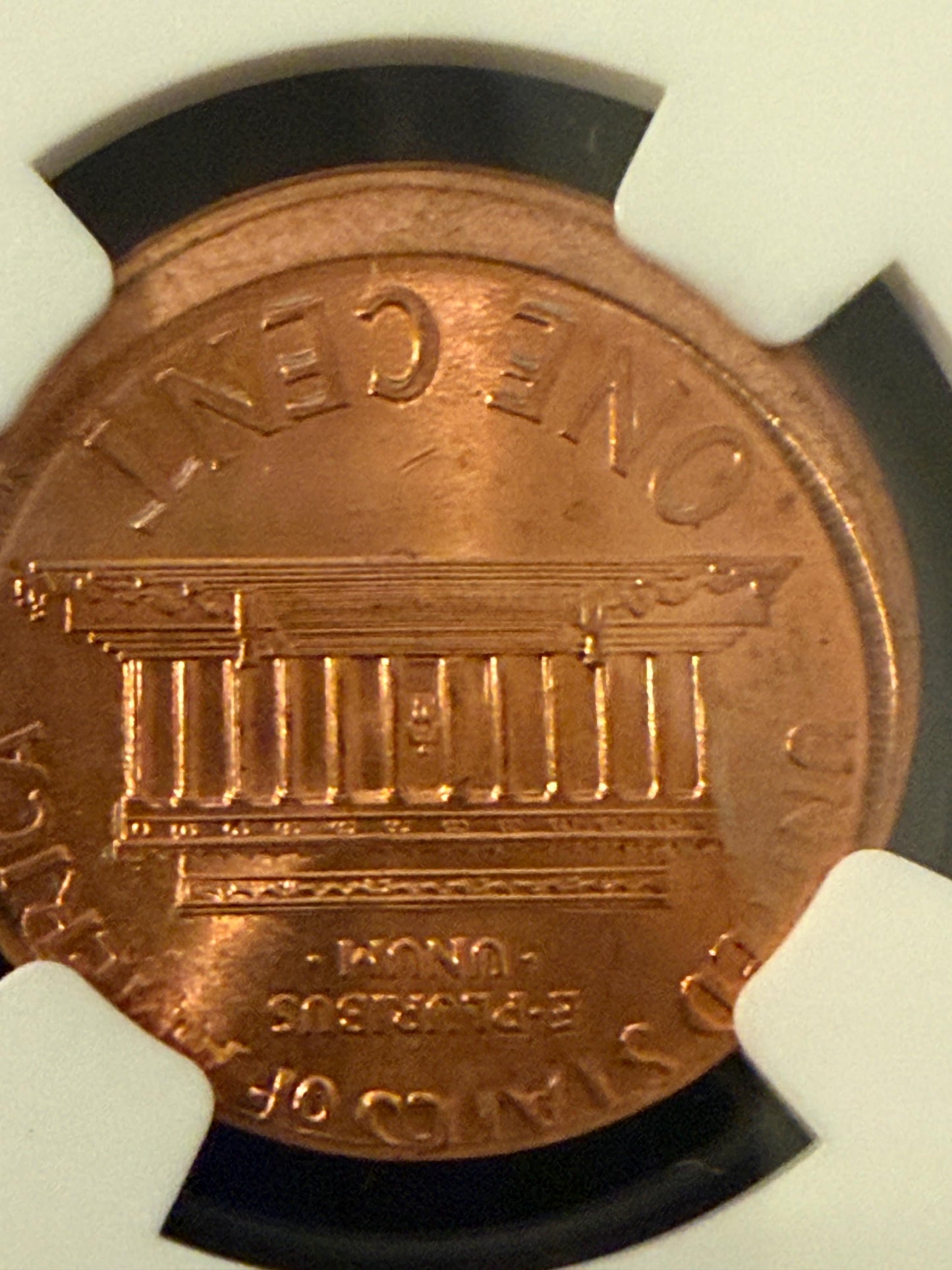 NGC Certified Lincoln Cent Error Trio Off Center Broadstrike Uncirculated
