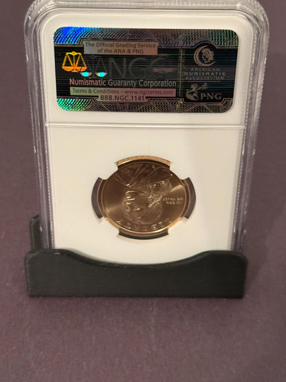 2010-D Sacagawea Dollar Law of Peace NGC Graded Native American Coin