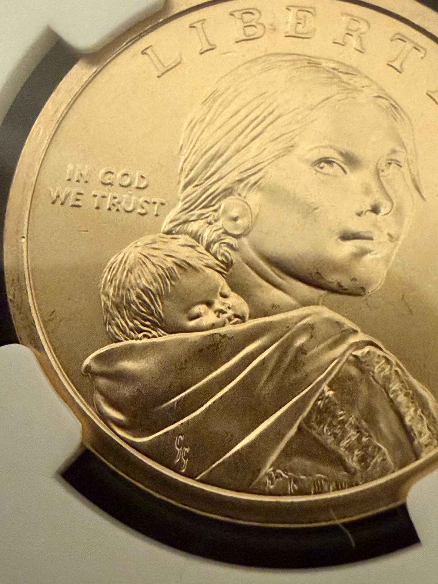 2010-D Sacagawea Dollar Law of Peace NGC Graded Native American Coin