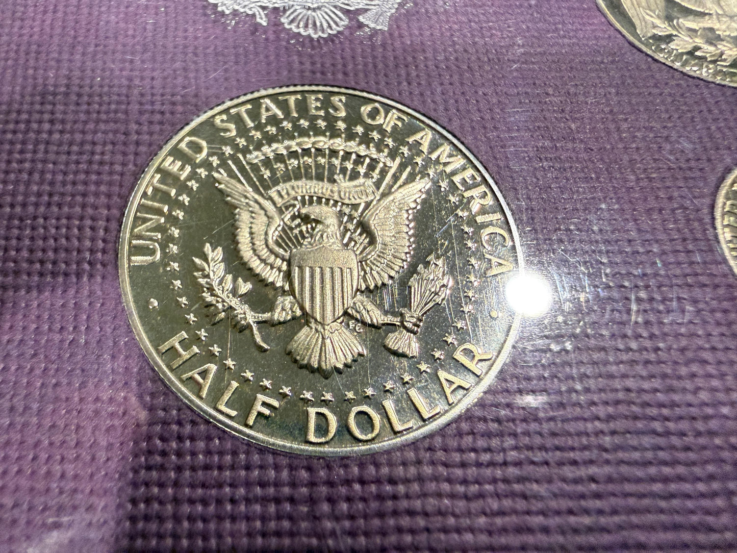 1987 US Mint Proof Set 5 Coin Original OGP Deep Cameo Collectible