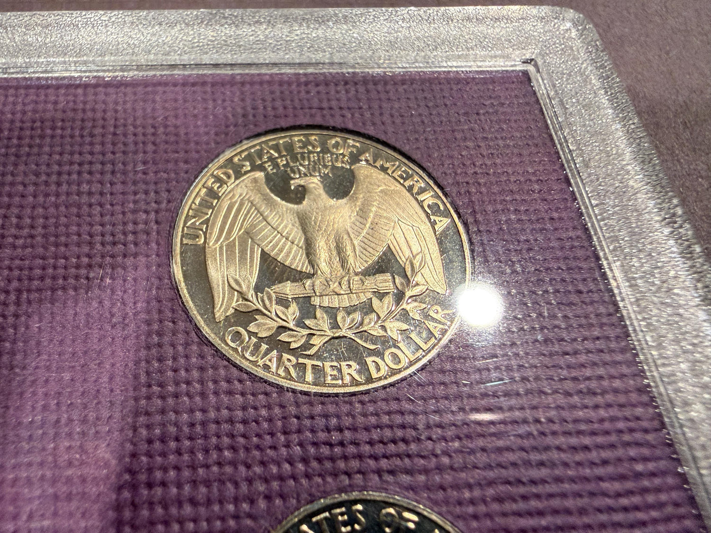 1987 US Mint Proof Set 5 Coin Original OGP Deep Cameo Collectible