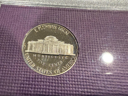 1987 US Mint Proof Set 5 Coin Original OGP Deep Cameo Collectible