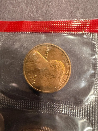 1978 US Mint Uncirculated Coin Set Original Government Packaging