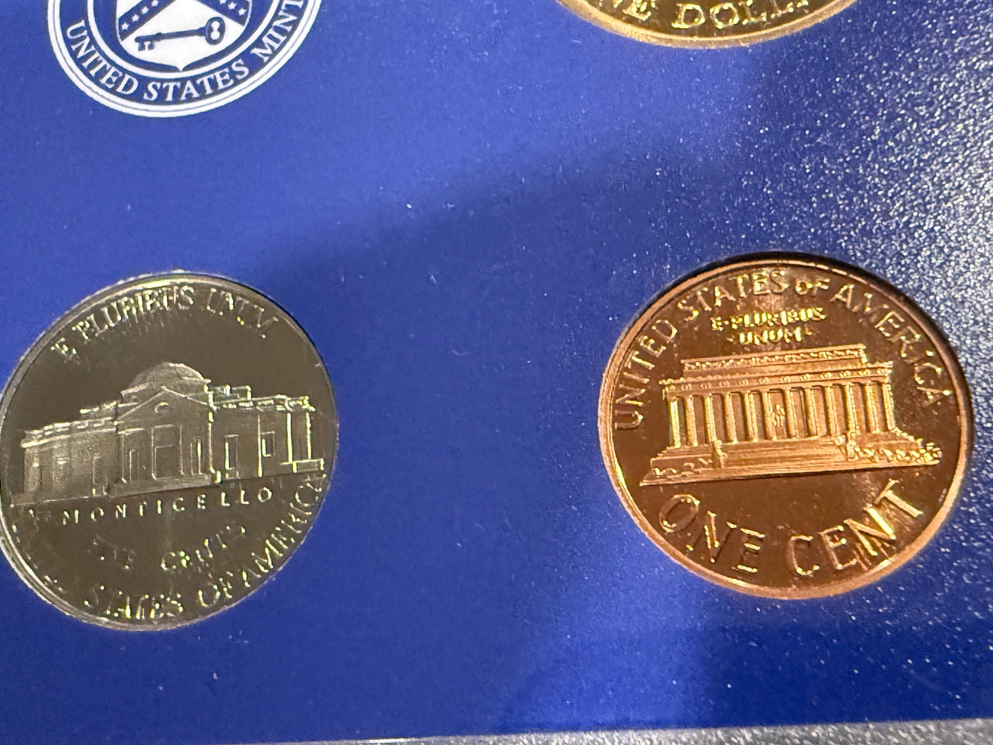 2000 US Mint Proof Set 10 Coin Original Box Brilliant Uncirculated Collection