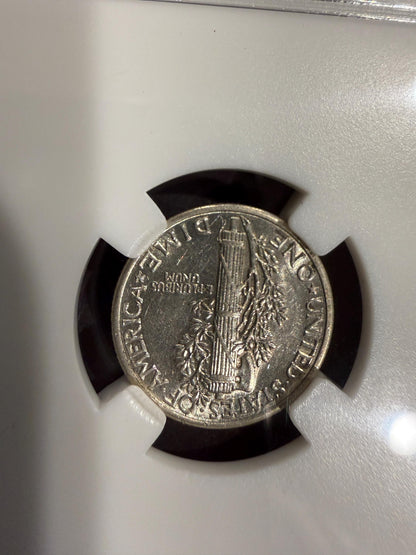 1943 Mercury Dime 90% Silver Winged Liberty Head US Coin Collectible