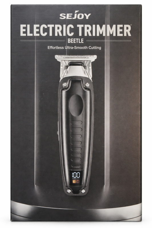 Sejoy Electric Trimmer Beetle Cordless Hair Clipper LED Display Type C