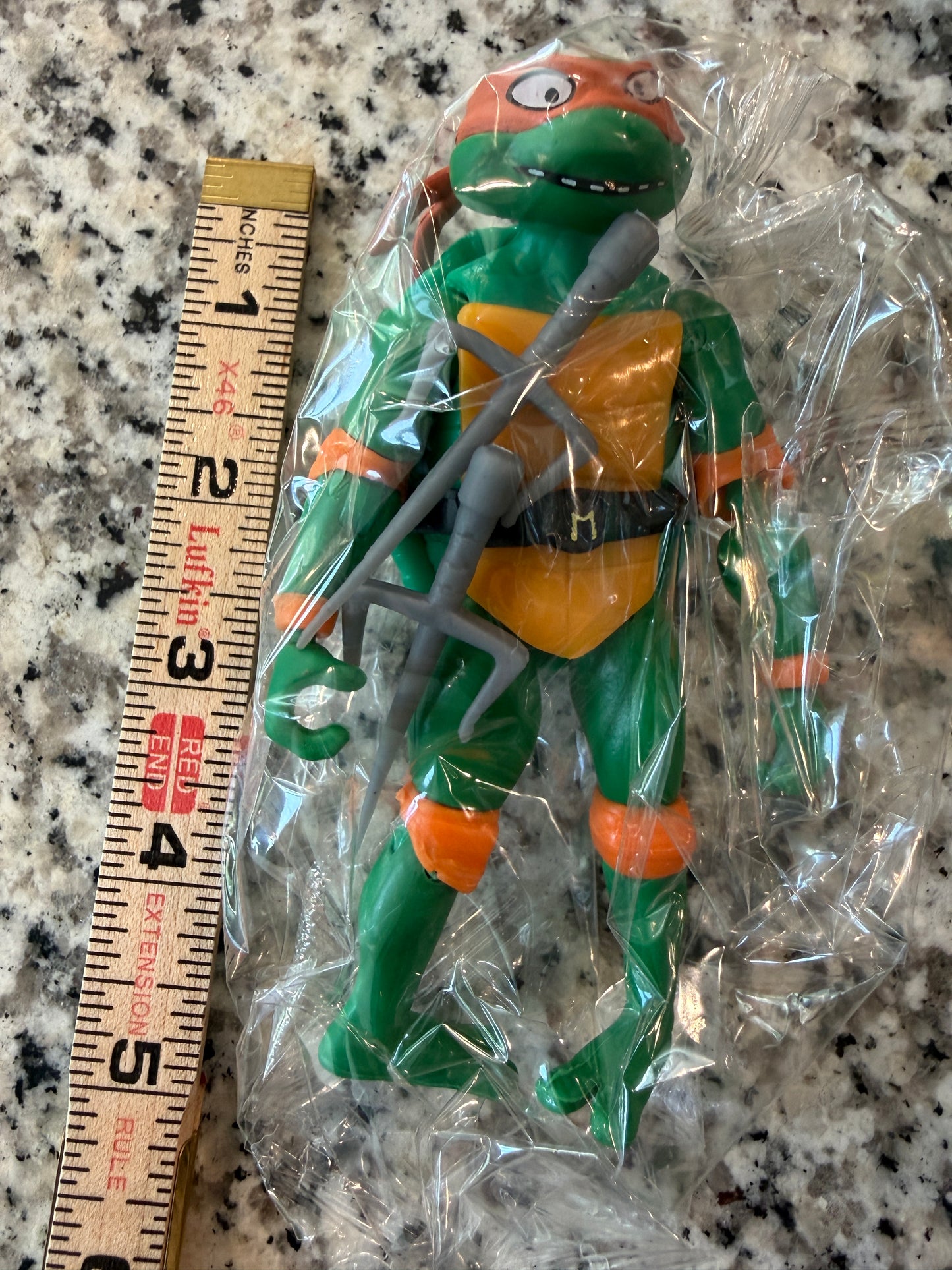 Teenage Mutant Ninja Turtles Vintage Style Action Figure Set 4PCS TMNT Toy