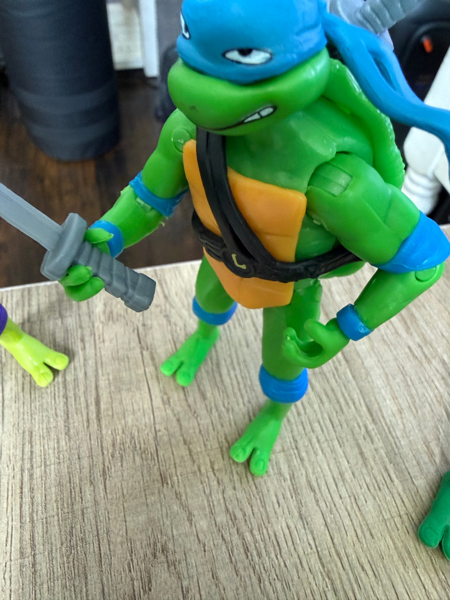 Teenage Mutant Ninja Turtles Vintage Style Action Figure Set 4PCS TMNT Toy