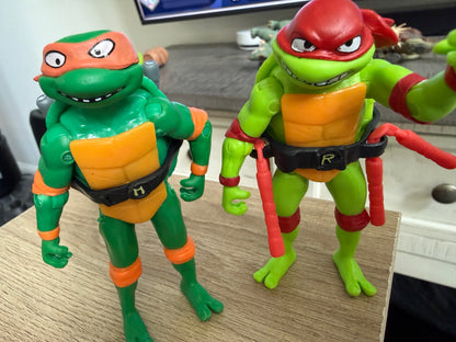 Teenage Mutant Ninja Turtles Vintage Style Action Figure Set 4PCS TMNT Toy