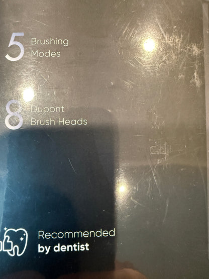 Sonic Electric Toothbrush DY161PRO Rechargeable Waterproof 5 Modes 8 Brush Heads