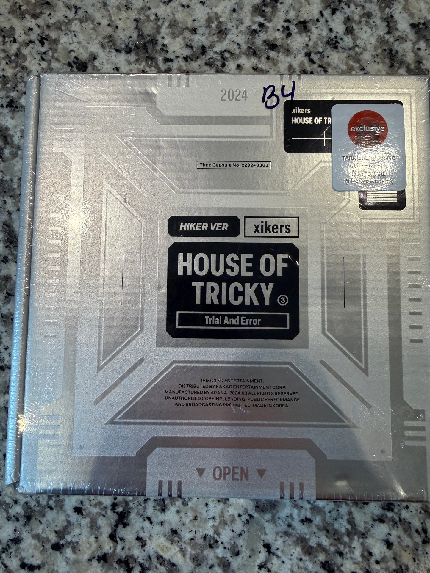 Kpop Xikers House Of Tricky Trial And Error Album 2024 Hiker | Target Exclusive