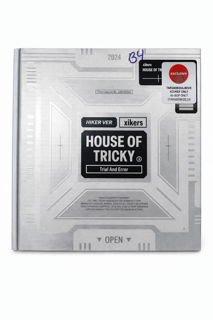 Kpop Xikers House Of Tricky Trial And Error Album 2024 Hiker | Target Exclusive