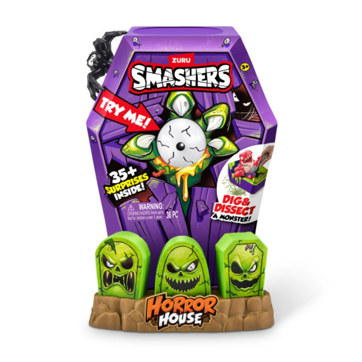 Smashers Mega Horror House Surprise Toy ZURU Interactive Monster Playset