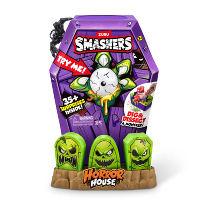 Smashers Mega Horror House Surprise Toy ZURU Interactive Monster Playset