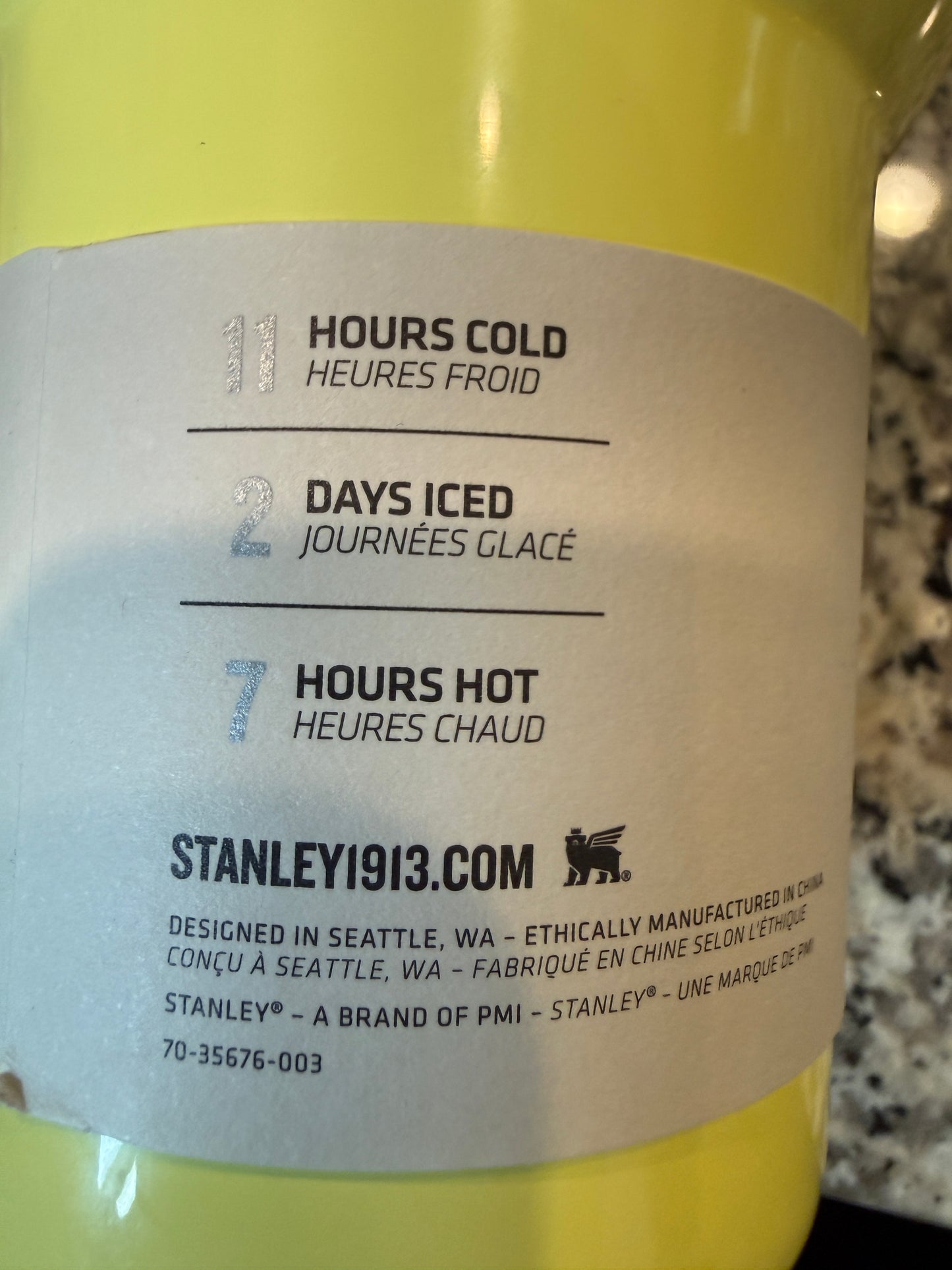 Stanley Go Calia Quencher H2.0 Tumbler 40oz Lime Green Insulated Stainless Steel