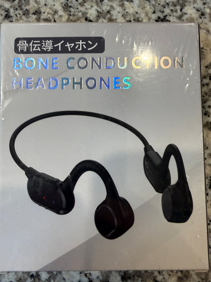 Bone Conduction Headphones Wireless Bluetooth 5.4 Open Ear Sport Headset USB C