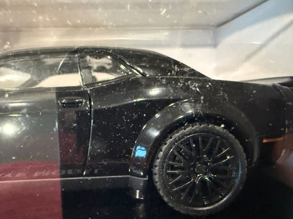 1:32 Scale SRT Style Black Diecast Car Model Pull Back Light Sound Opening Doors