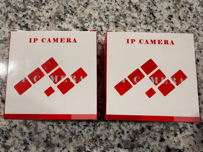 2 Pack Wireless WiFi IP  Mini Indoor Surveillance Cameras V720