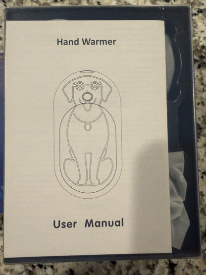Electric Hand Warmer Rechargeable 3000mAh USB C Portable Dual Pack
