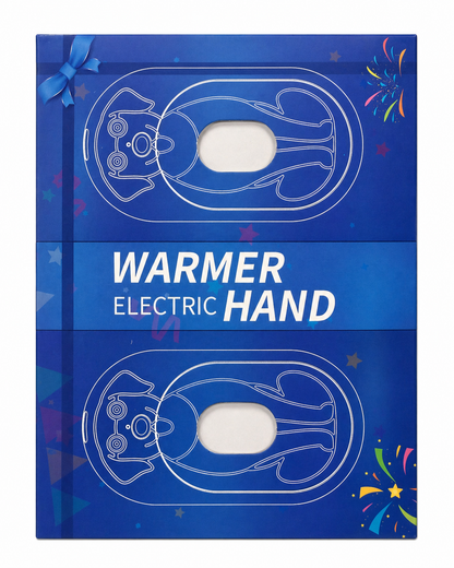 Electric Hand Warmer Rechargeable 3000mAh USB C Portable Dual Pack