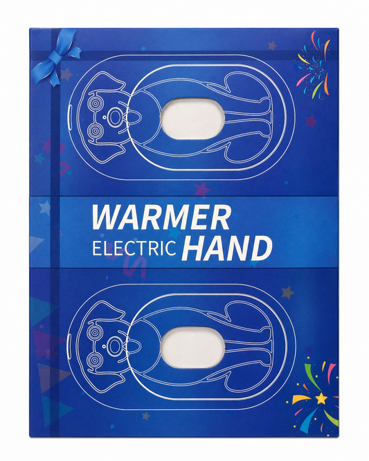 Electric Hand Warmer Rechargeable 3000mAh USB C Portable Dual Pack