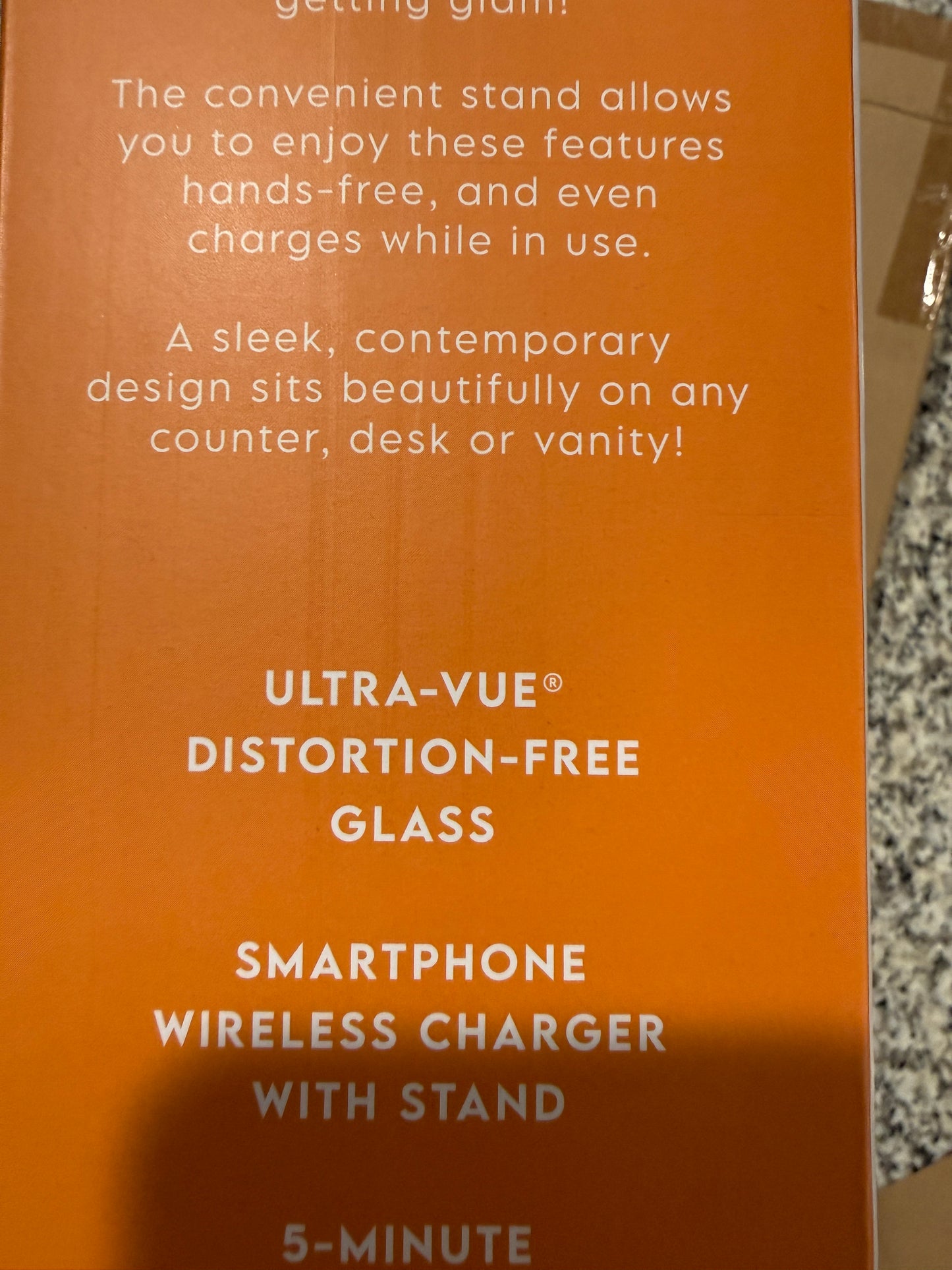 Danielle Creations Bluetooth LED Vanity Mirror Wireless Charger Makeup Mirror