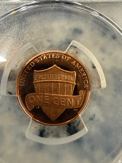 2012 S Shield Cent PCGS PR68RD DCAM Proof Lincoln Penny Red Deep Cameo Slab