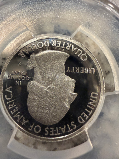 2012 S Acadia National Park Silver Quarter PCGS PR69DCAM Proof 25C Deep Cameo