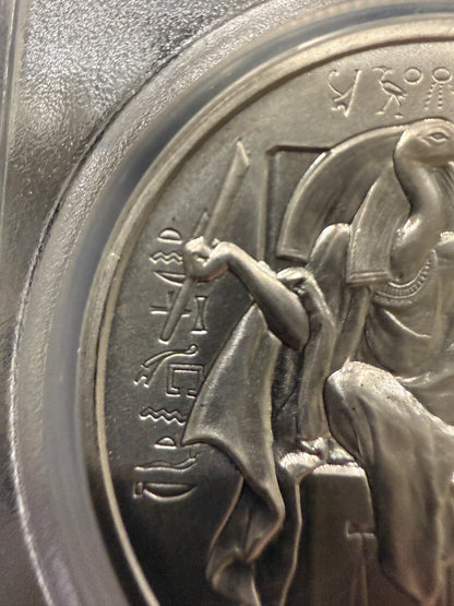 2022 Thoth Egyptian Gods 2 Oz Silver Round PCGS Ultra High Relief