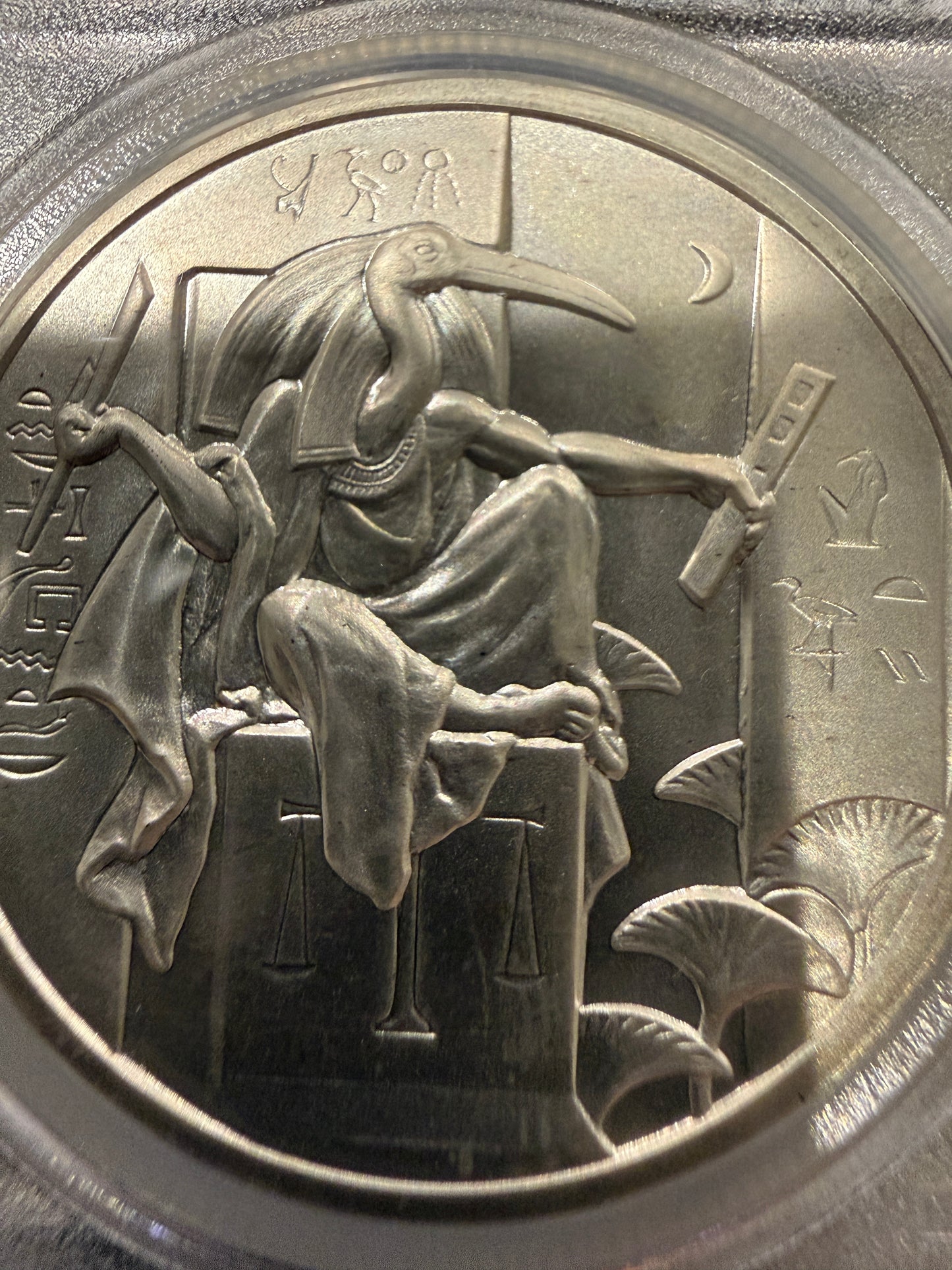2022 Thoth Egyptian Gods 2 Oz Silver Round PCGS Ultra High Relief