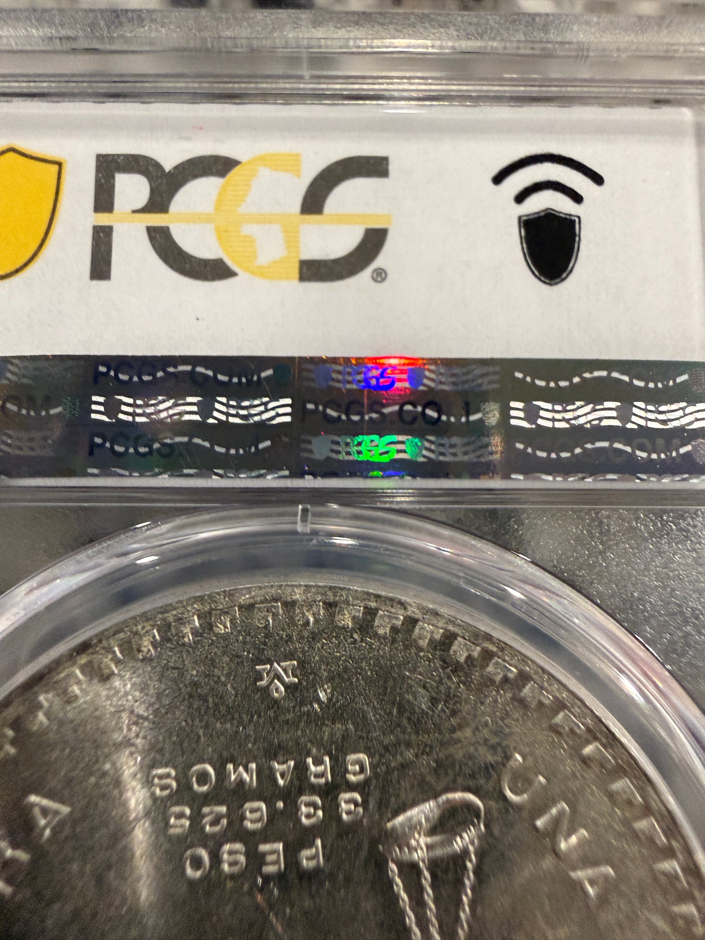 1979 Mo Mexico Onza Casa De Moneda PCGS Type 3 Silver Coin