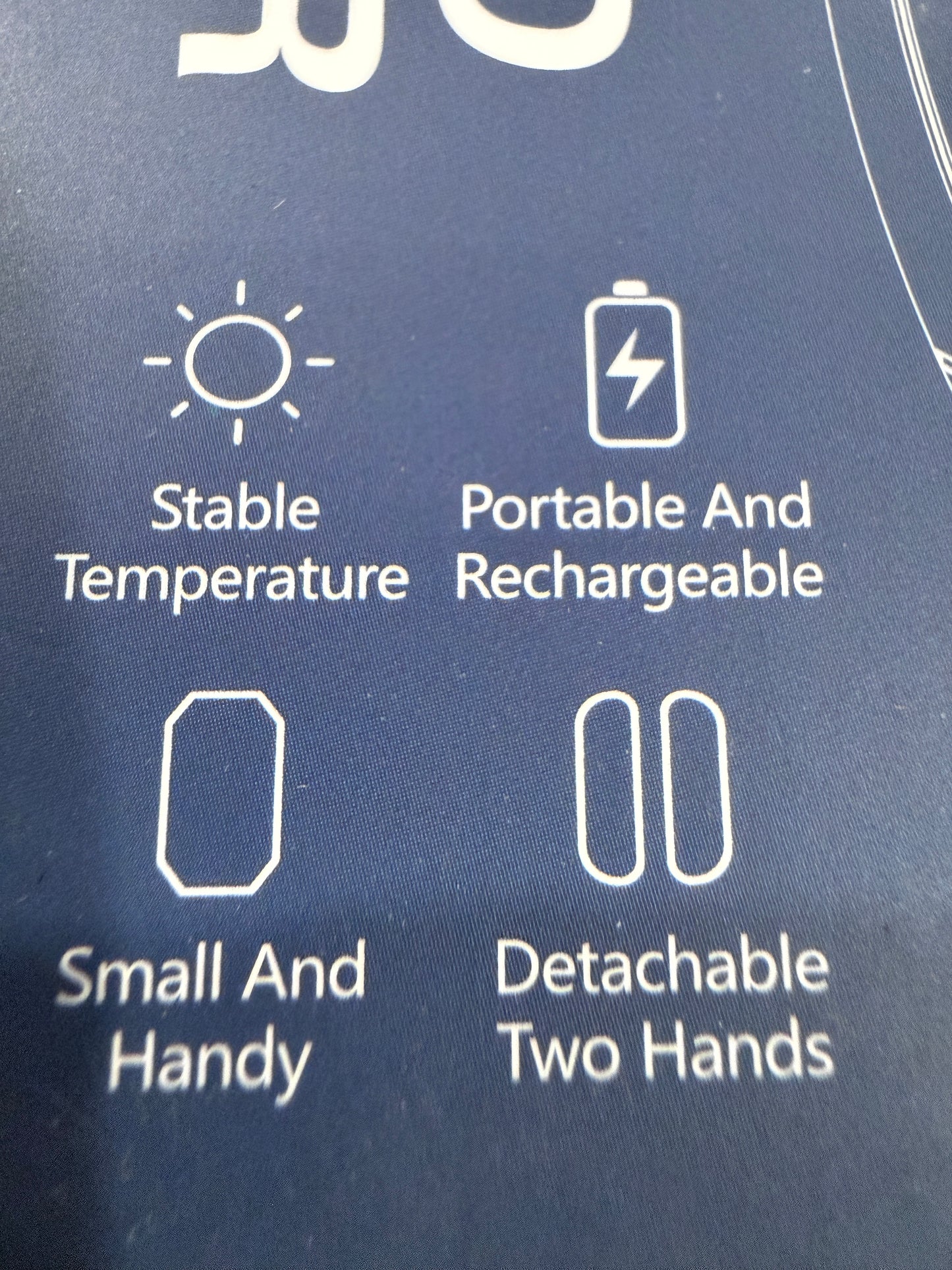 Rechargeable Hand Warmers 2 Pack Portable Electric Pocket Heater USB-C AOY-762