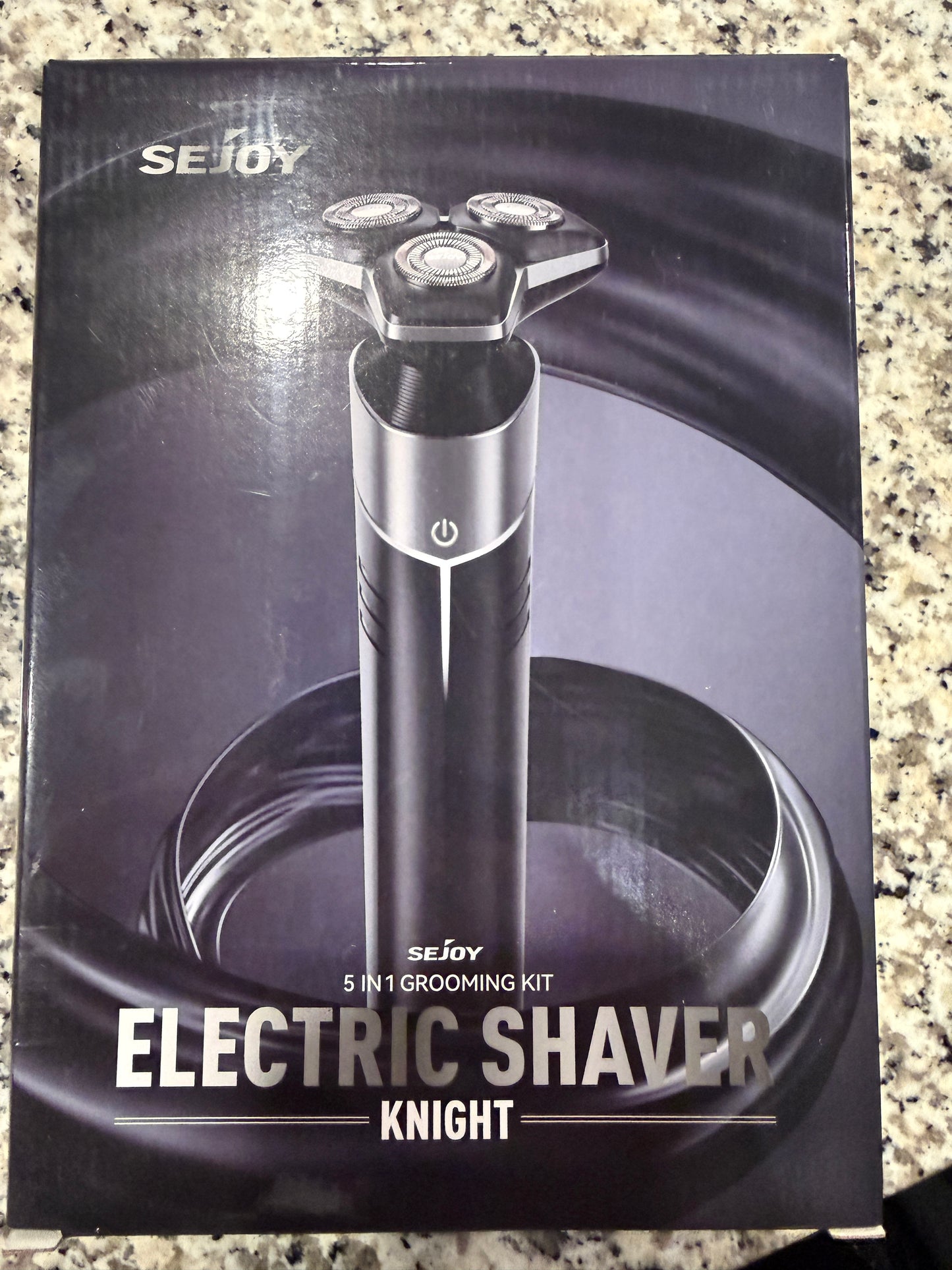 SEJOY Knight 5 In 1 Electric Shaver Grooming Kit Waterproof Wet Dry Trimmer