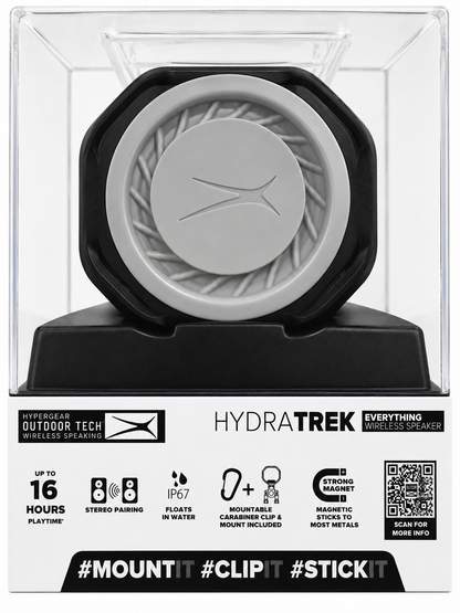 Black Altec Lansing HydraTrek Bluetooth Speaker IP67 Waterproof Everythingproof